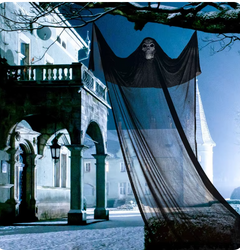 LED Hanging Ghost Decor