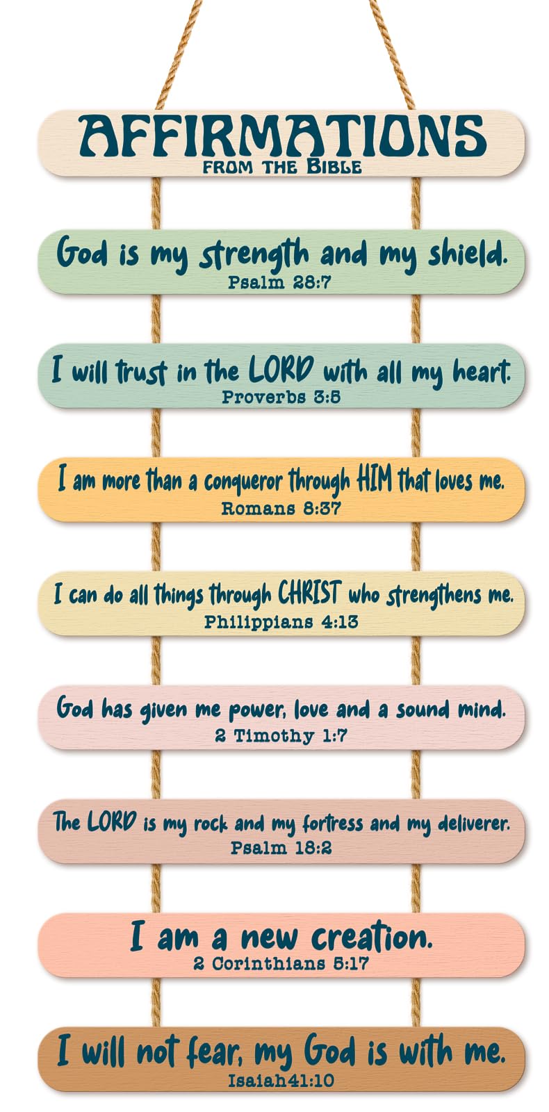 Inspirational Bible Affirmations