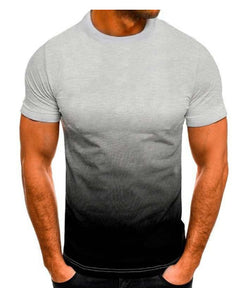 3D Digital Print Gradient T-Shirt