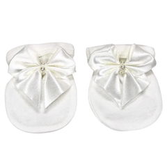 Elegant White Baby Dedication Romper