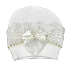 Elegant White Baby Dedication Romper