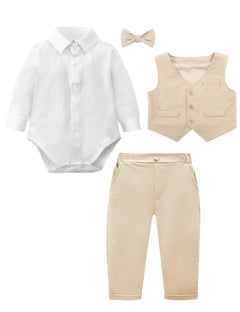 Baby Boys Suit Infant Formal Outfit