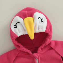 Baby Halloween Costumes Outfit Girl Boy Hooded Romper Jumpsuit With Long Socks Bird Cosplay Costumes Clothes