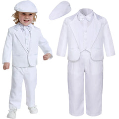 Baby Boy Baptism Outfit Infant White
