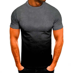 3D Digital Print Gradient T-Shirt