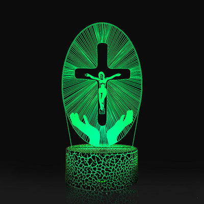 Acrylic Jesus Night Light