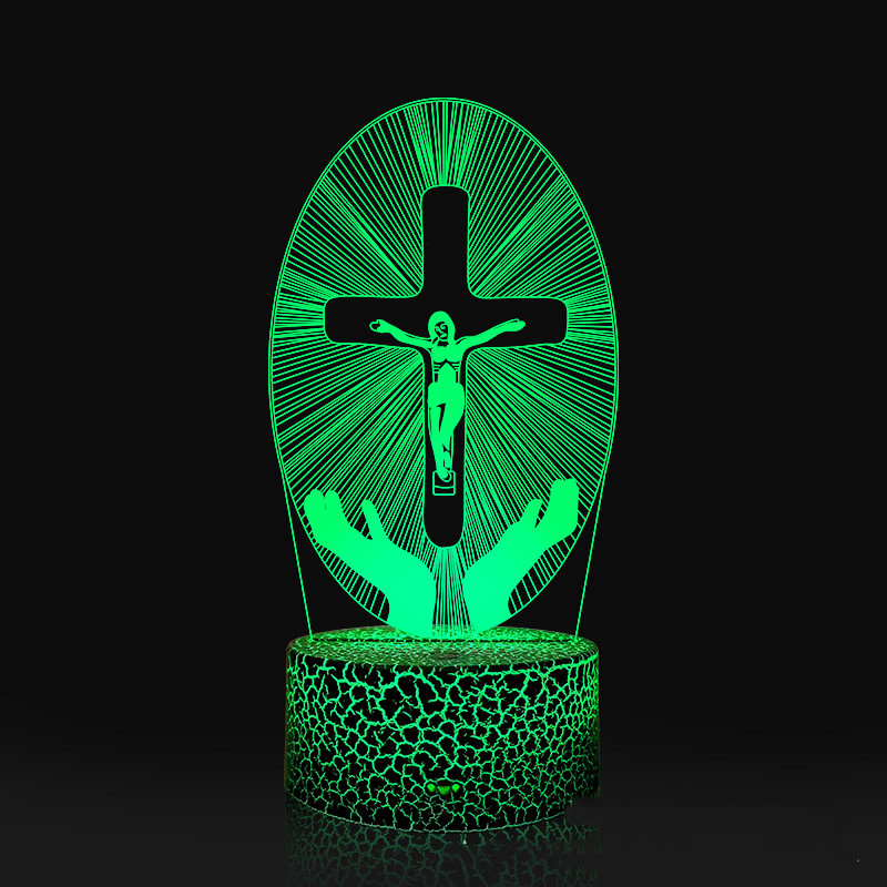 Acrylic Jesus Night Light